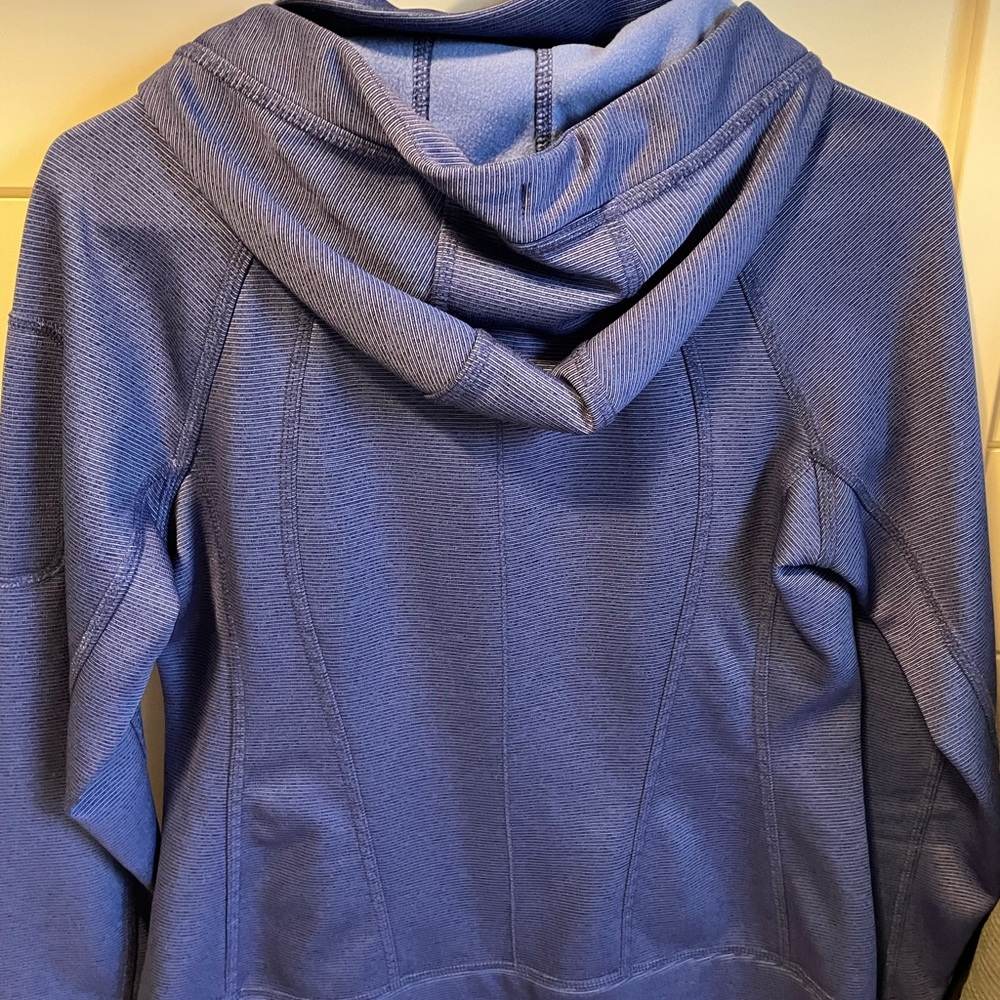 Tangerine fill-zip athleisure jacket